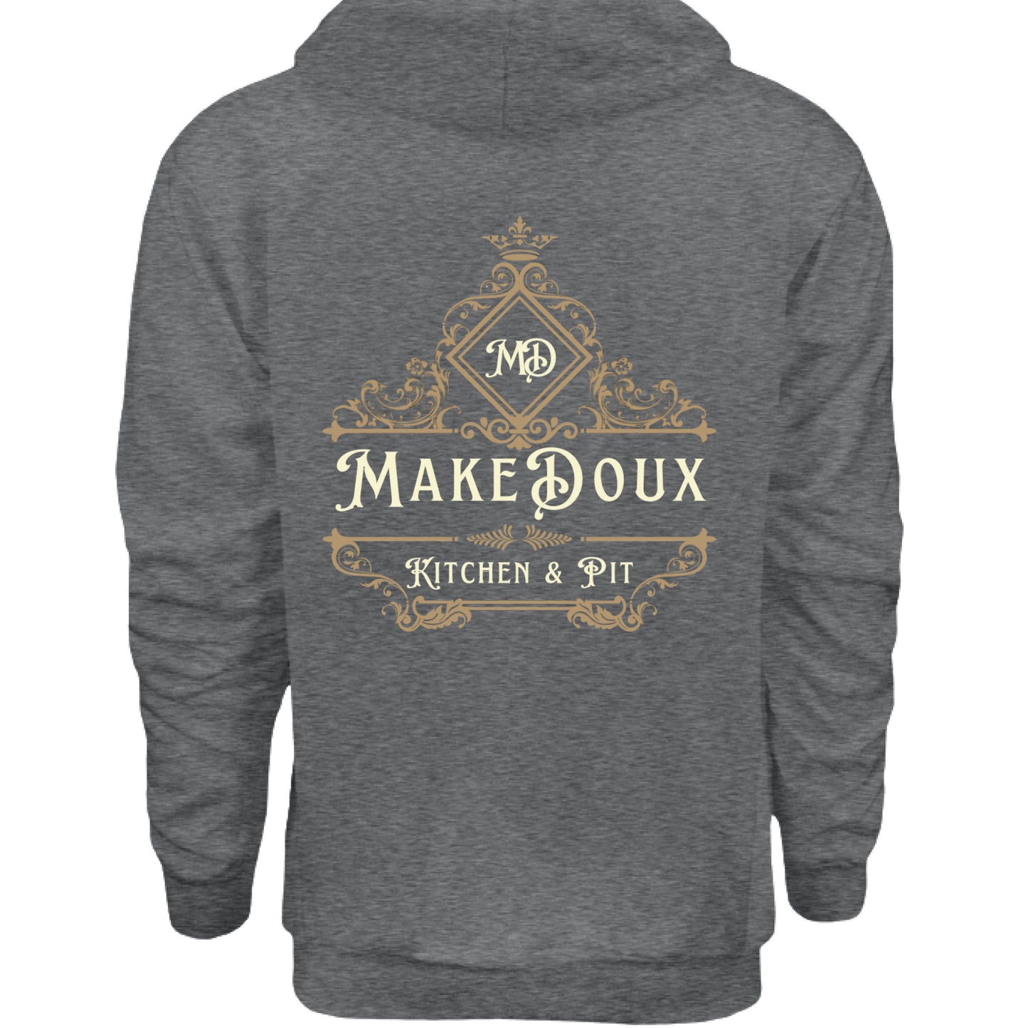 CHARCOAL HEATHER - BACK