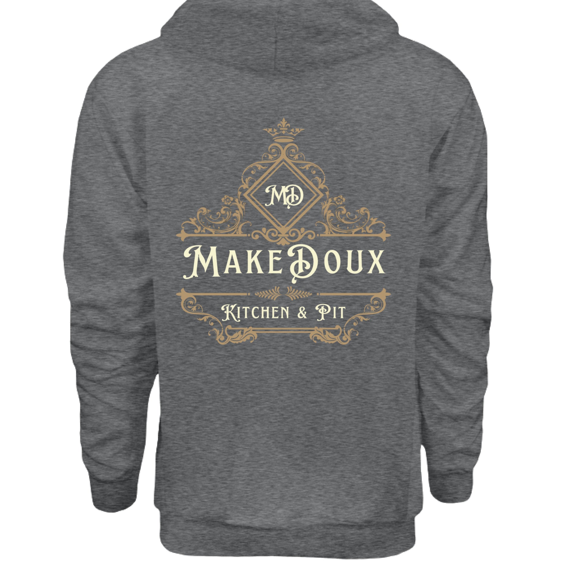 CHARCOAL HEATHER - BACK